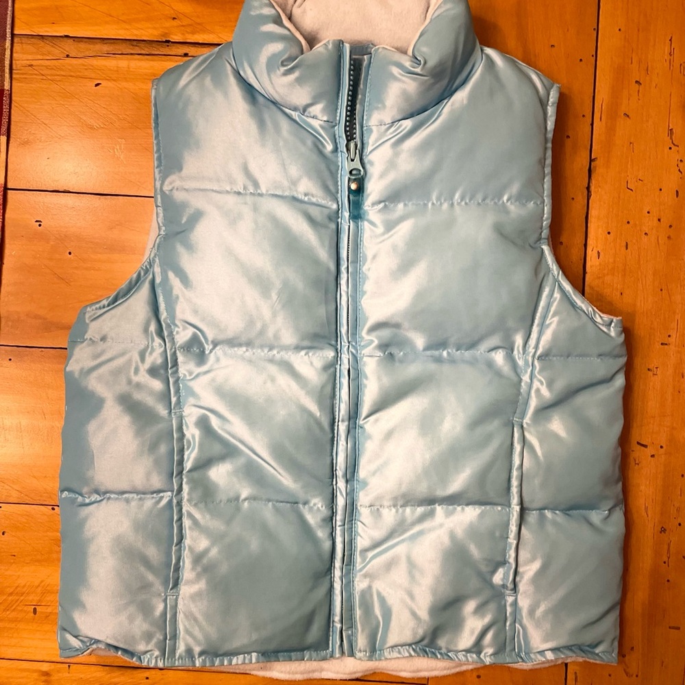 GAP Kids Sky Blue Puffer Vest
